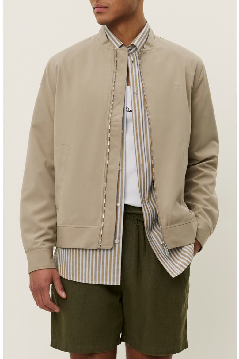 Como Solid Bomber Jacket 2.0, Main, color, DARK SAND