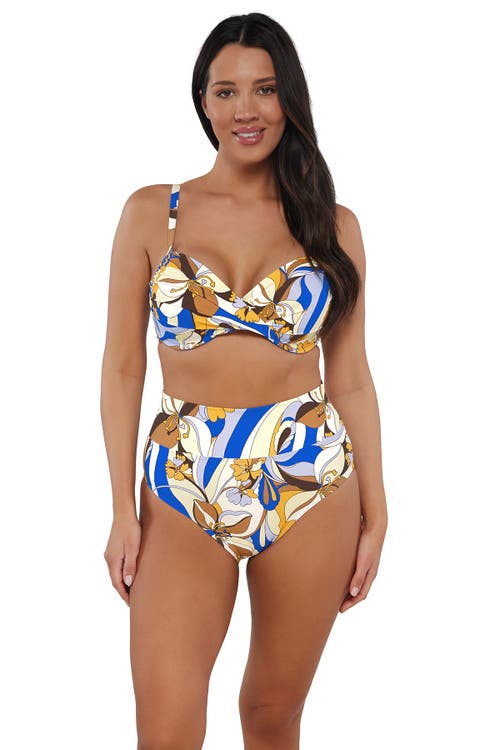 SUNSETS SUNSETS HANNAH HIGH WAIST BIKINI SWIM BOTTOMS