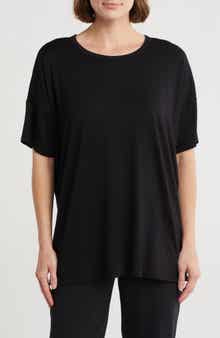 Eileen Fisher Crewneck Boxy Tunic