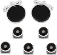 Cufflinks, Inc. Onyx Cuff Links & Studs Set