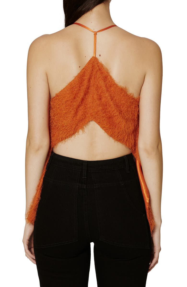 Eckhaus Latta Wisp Top, Alternate, color, Orange