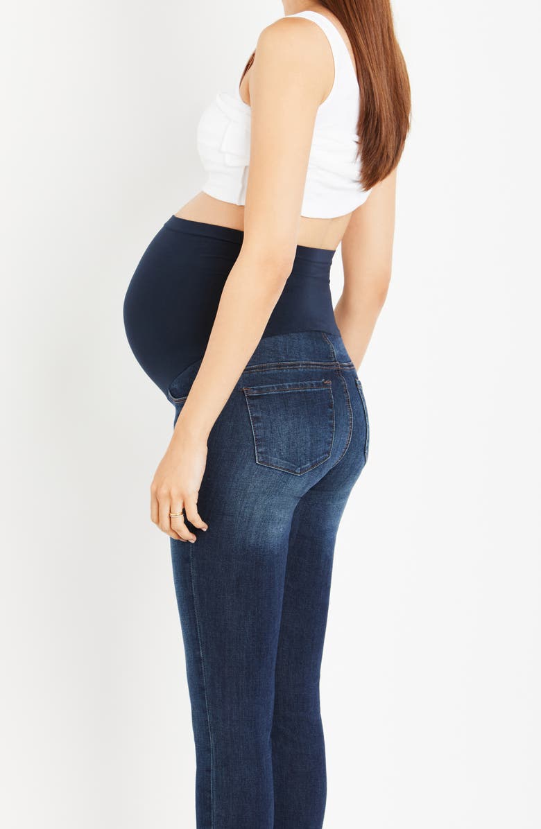 Articles of Society Skinny Leg Maternity Jeans, Alternate, color,