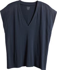 FRAME Le Mid Rise V-Neck T-Shirt