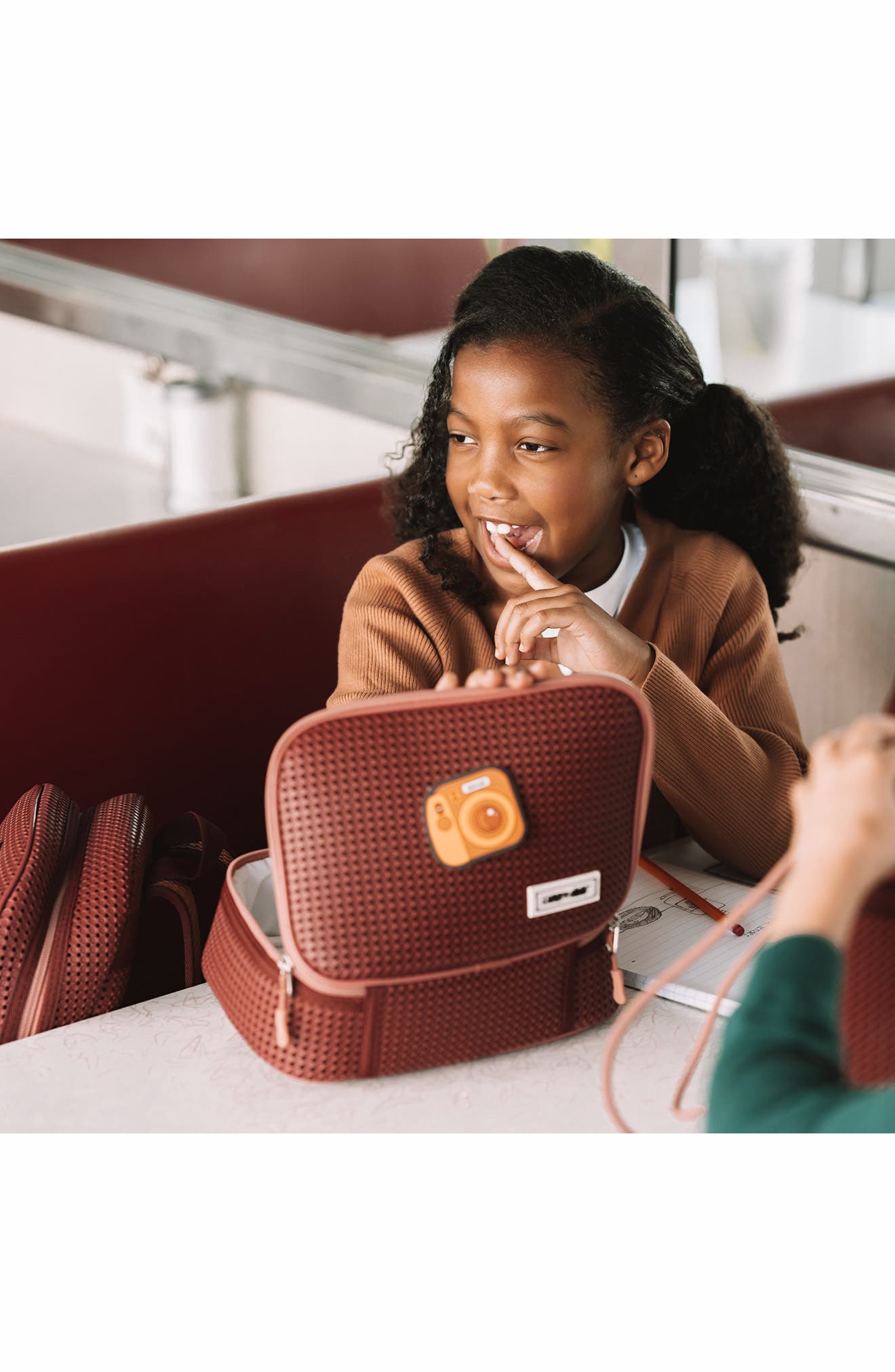 Light+Nine Kids' Inspired Brick Lunch Tote, Alternate, color, 