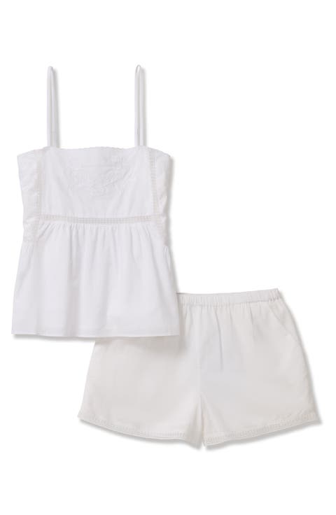 Luna Cotton Voile Short Pajamas