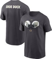 Nike Men's Nike Anthracite Oregon Ducks Shoe Duck Unstoppable Force Dri-FIT T-Shirt