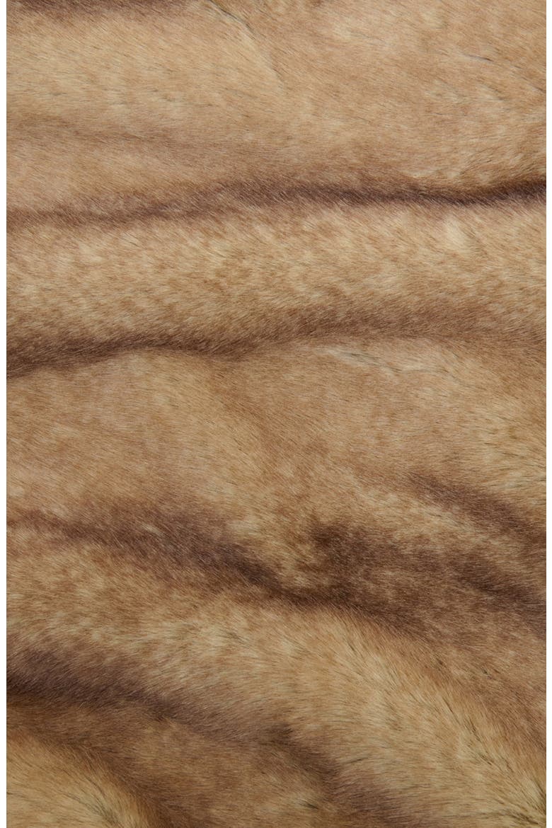 Brady Pluche™ Faux Mink Throw Blanket, Alternate, color, BLONDE MINK