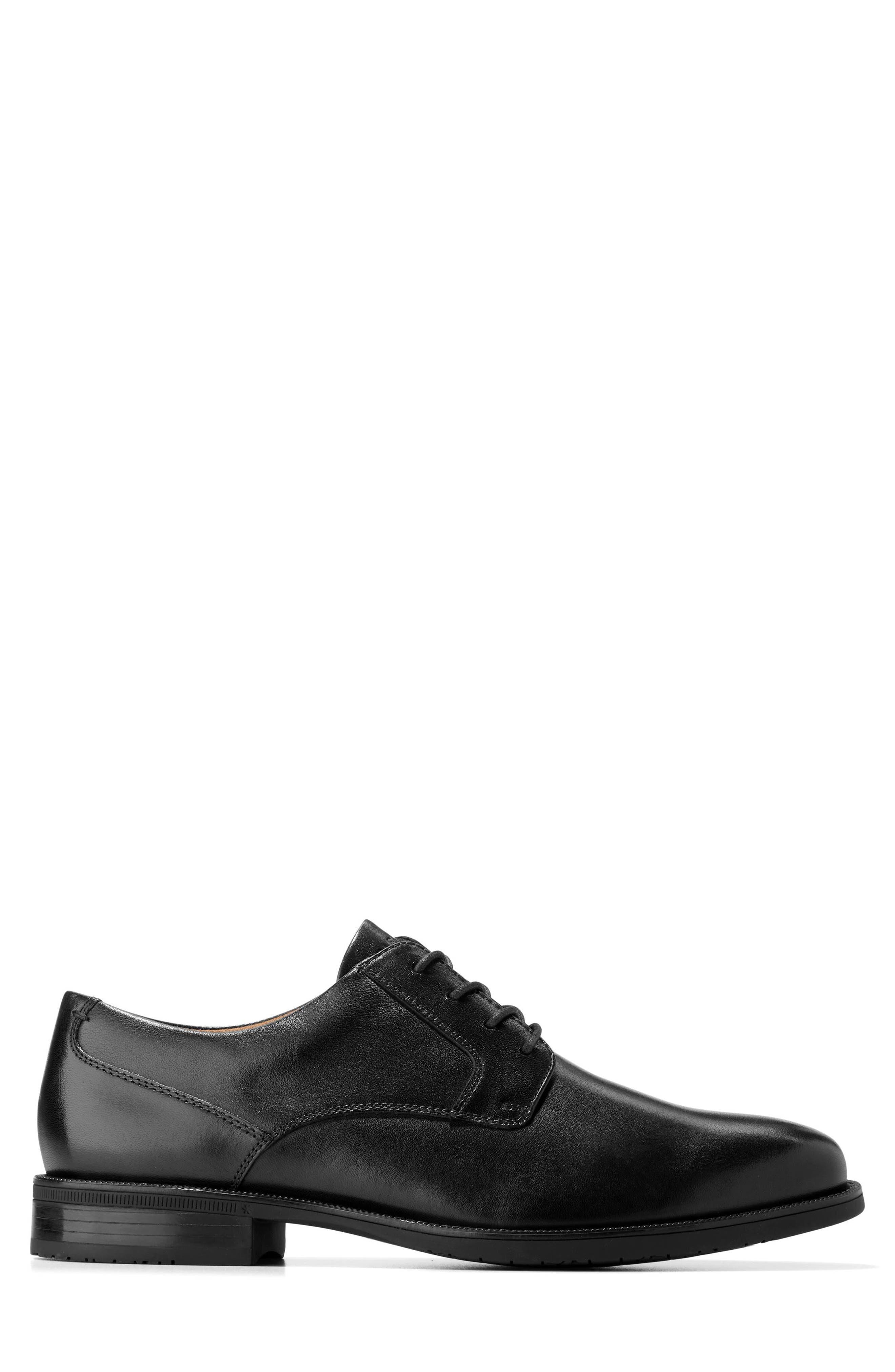 Cole Haan Bedford Plain Toe Derby, Alternate, color, Black