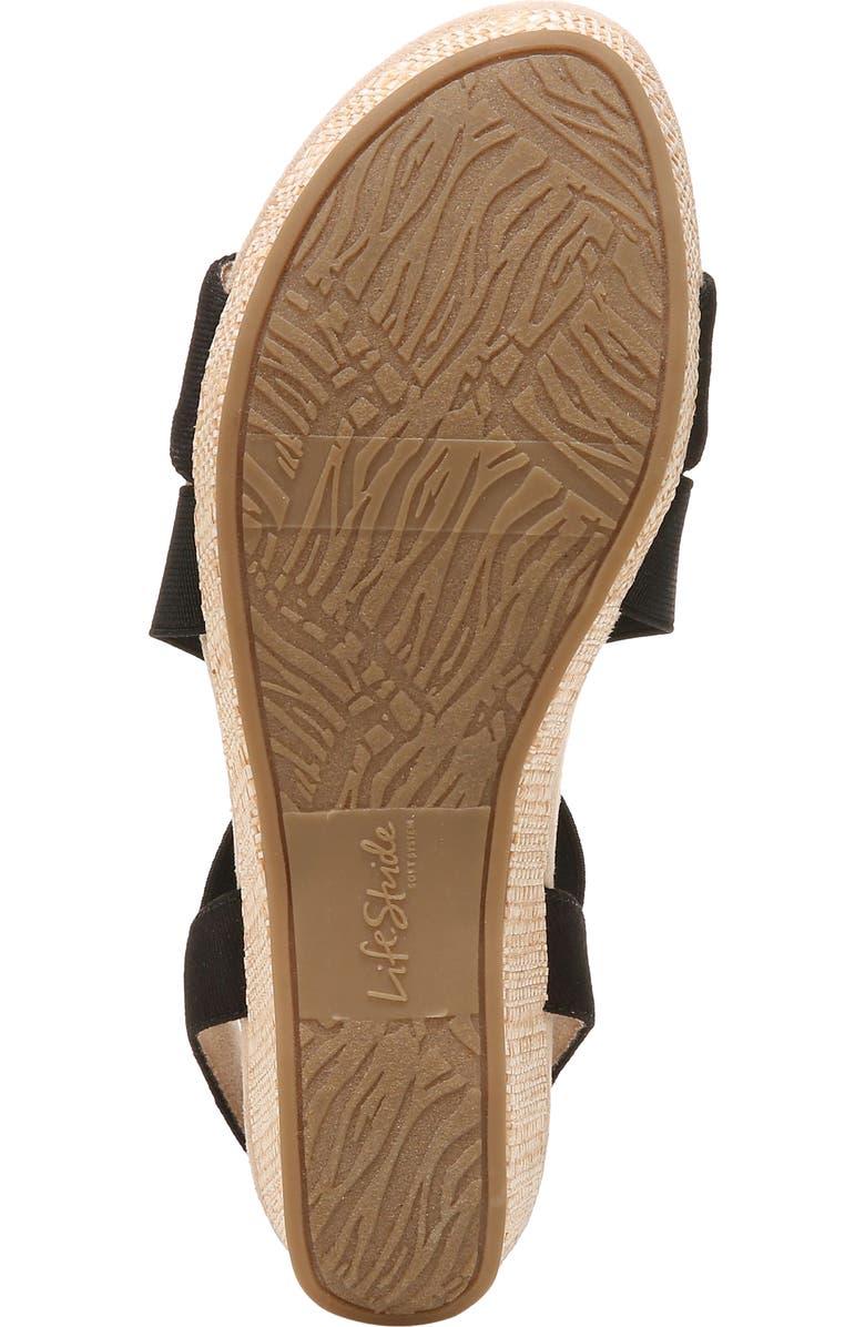 LifeStride Delta Platform Wedge Sandal, Alternate, color,