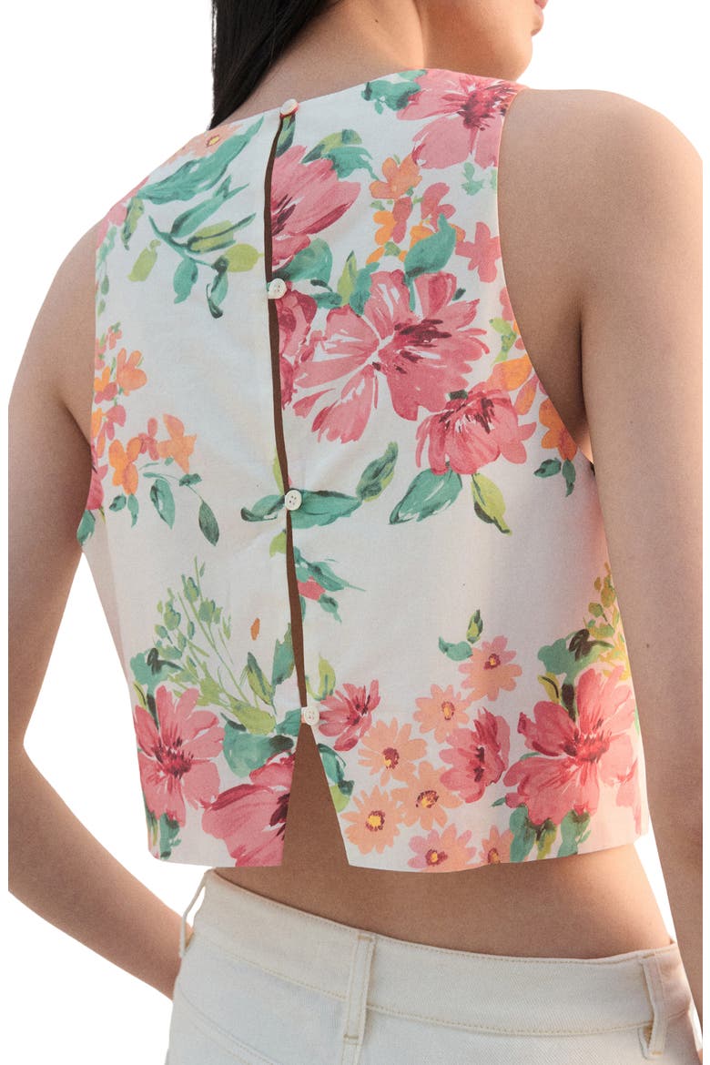 Floral Cotton Crop Tank, Alternate, color, OFF WHITE