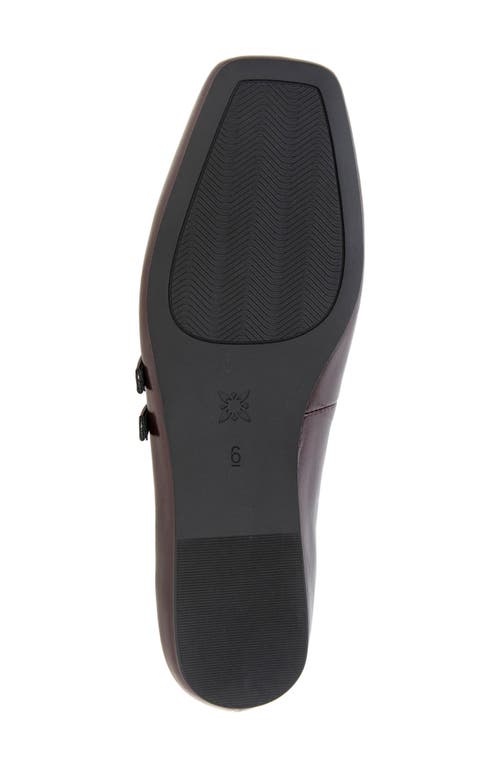 Bcbg Harisa Mary Jane Flat In Burgundy
