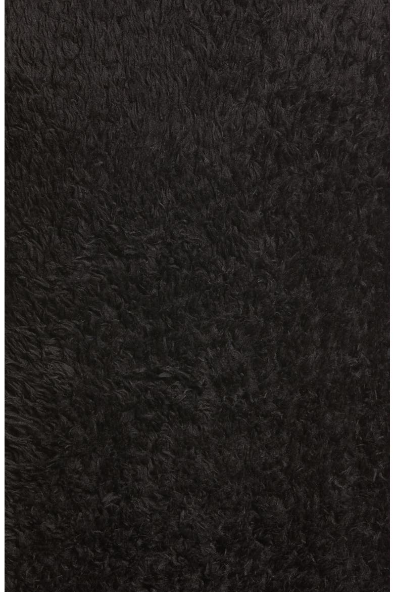 Ultrasoft Faux Fur Hoodie, Alternate, color, BLACK