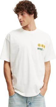 Cotton On Men's Box Fit New York License T-Shirt