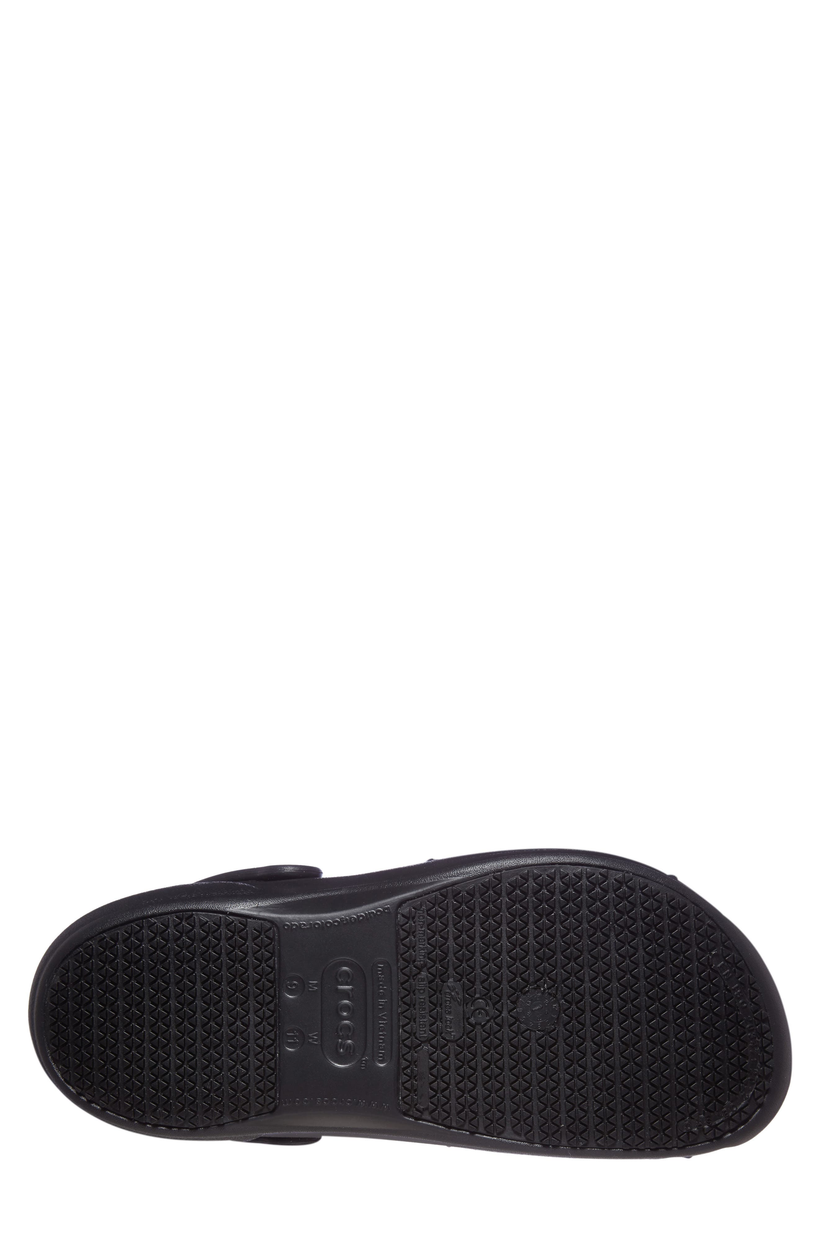 CROCS Gender Inclusive Bistro Clog, Alternate, color, Black