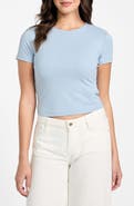 GUESS Terra Ribbed Crop T-Shirt