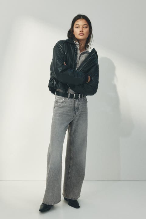 Baggy regular waist jeans