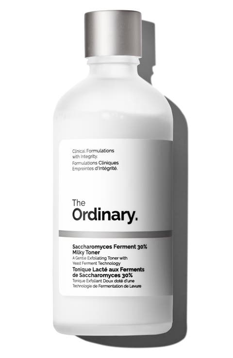 Saccharomyces Ferment 30% Milky Toner for Gentle Exfoliation & Hydration