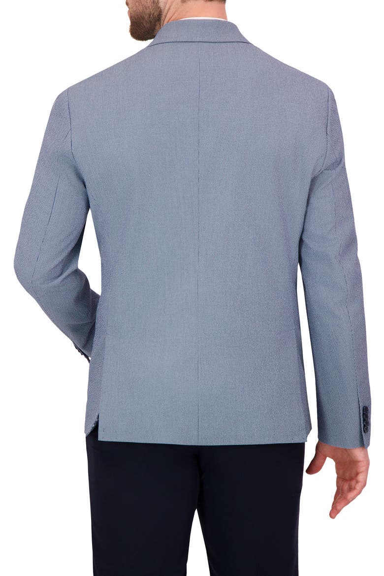 Seersucker Textured Sport Coat, Alternate, color, BLUE