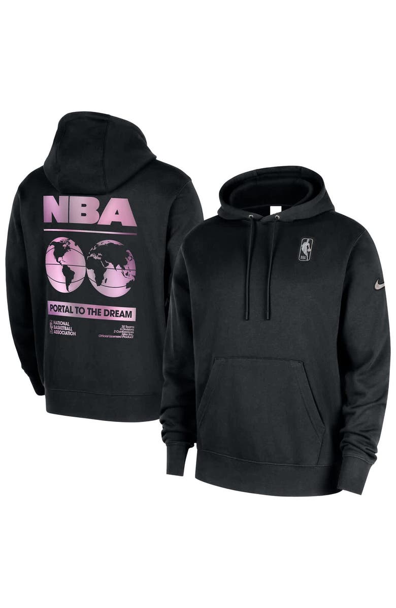 Nike Men's Nike Black NBA Team 31 Club Hoodie, Main, color, Black