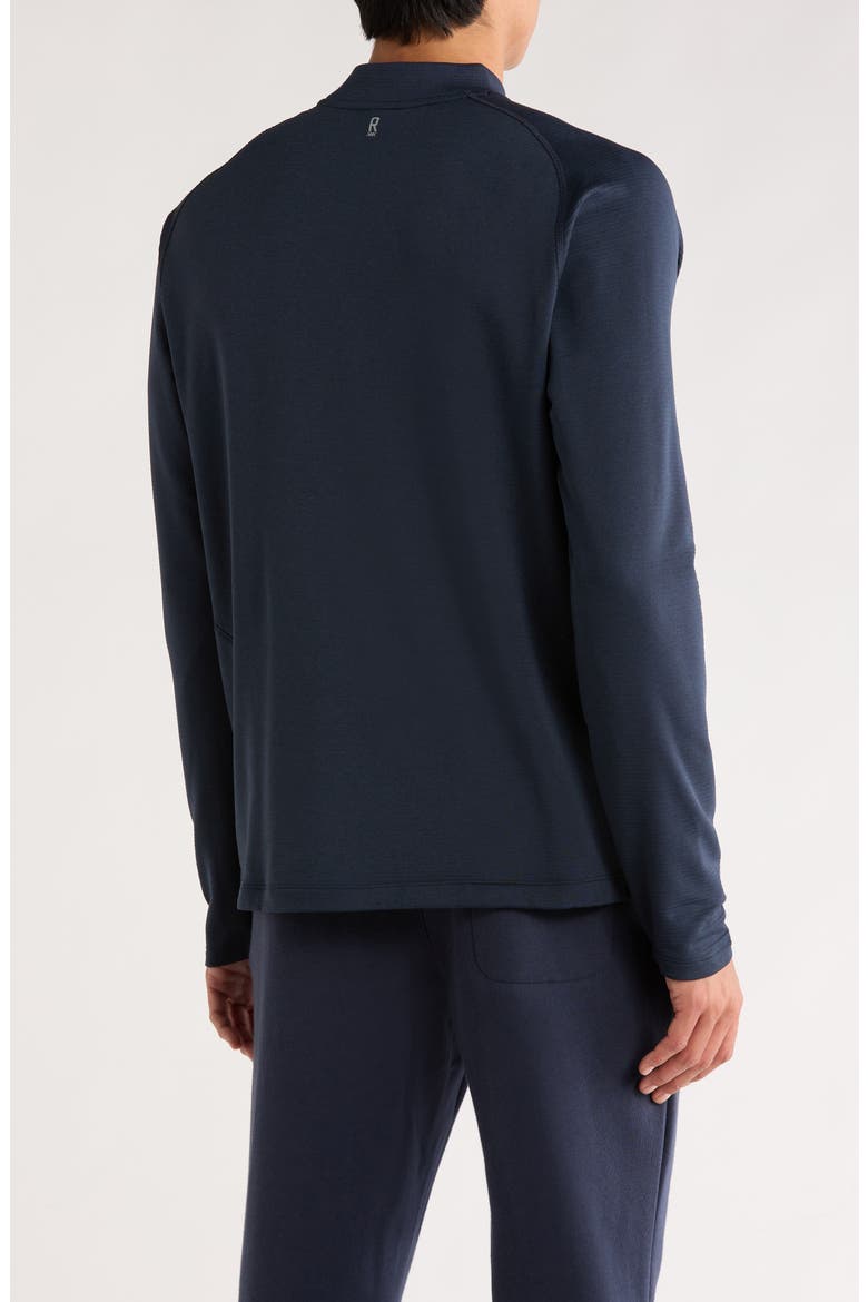 Extra Mile Fleece Pullover, Alternate, color, TRUE NAVY/ SMOKE