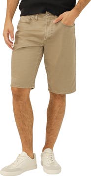 Silver Jeans Co. Zac 5-Pocket Stretch Cotton Shorts