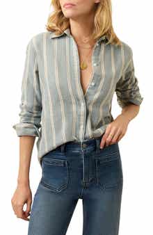 Nazaré Relaxed Flannel Button-Up Shirt
