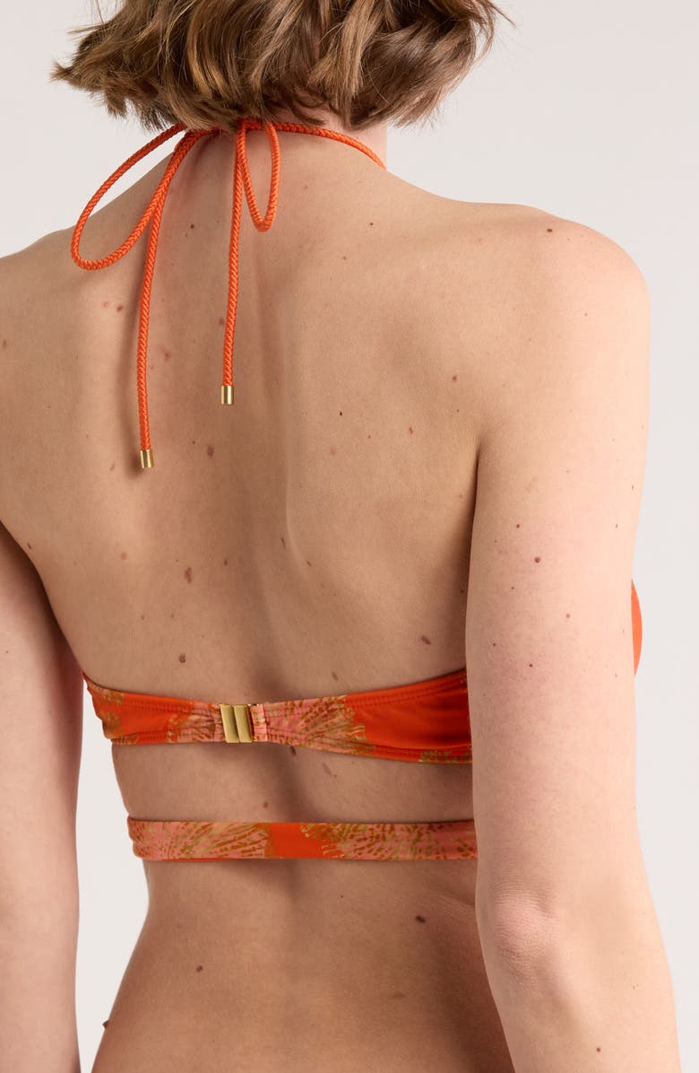 ViX Paula Hermanny Phyto Paige Halter Bikini Top, Alternate, color,