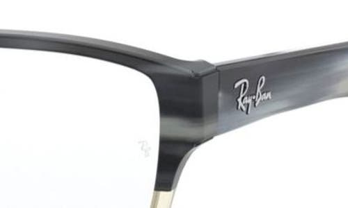 Ray Ban Ray-ban 54mm Rectangular Blue Light Blocking Glasses