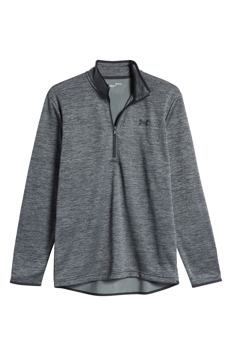 Under Armour Fleece Half Zip Long Sleeve Pullover, Alternate, color, 