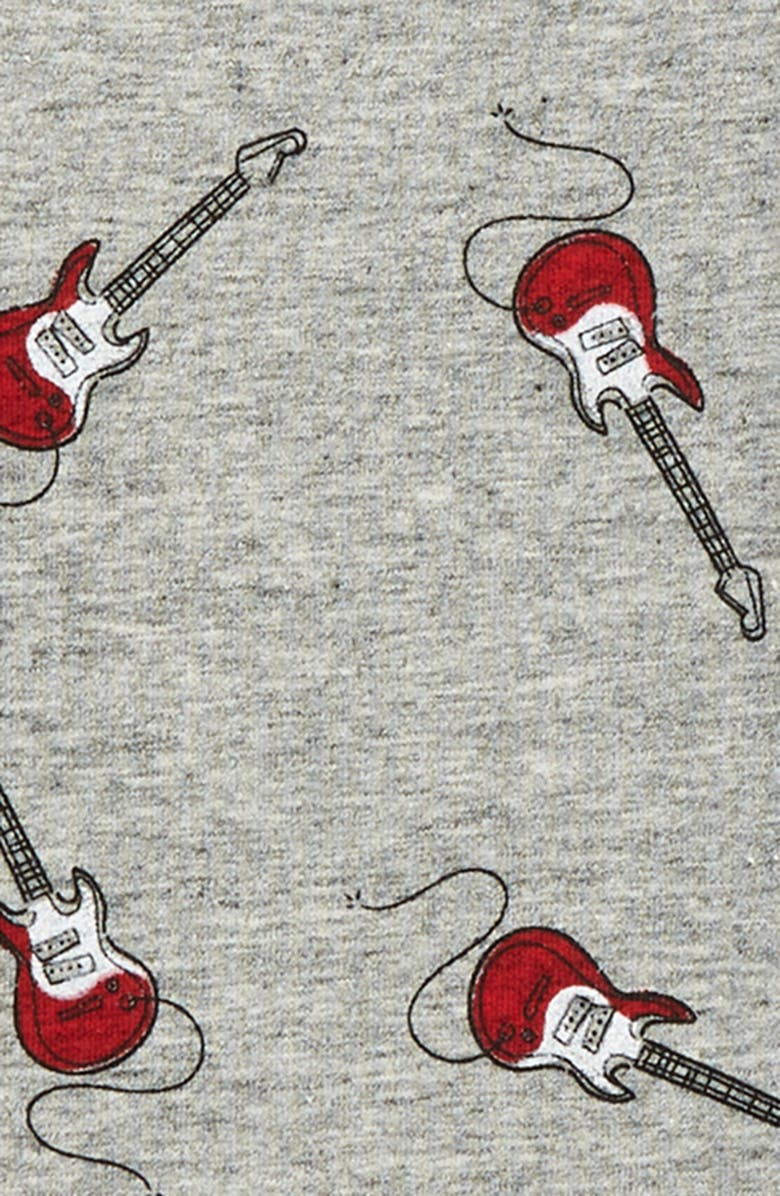 MILES THE LABEL miles Kids' Guitar Print Sweatshirt, Alternate, color,