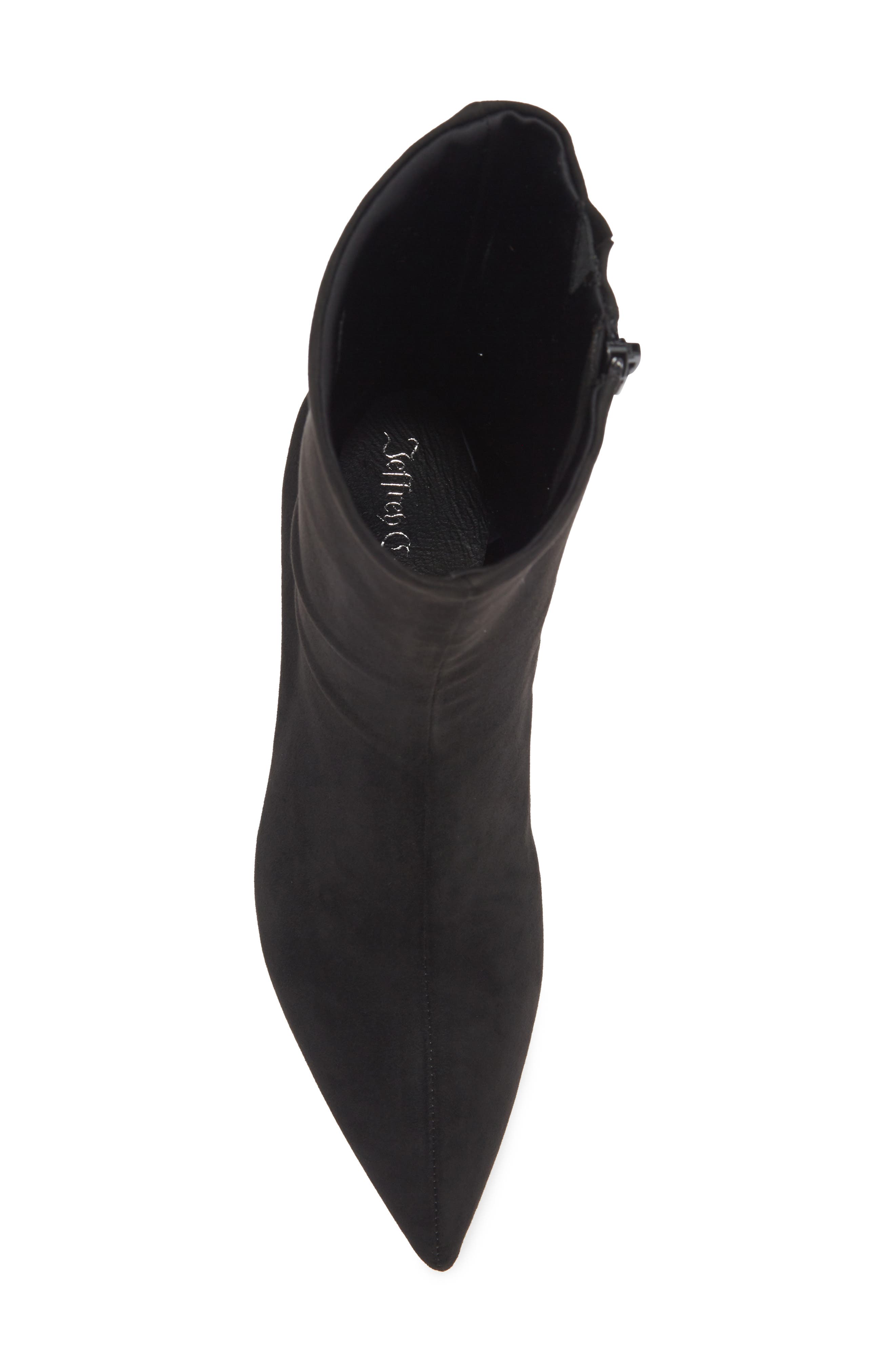 Jeffrey Campbell Everynight Pointed Toe Bootie, Alternate, color, Black Suede