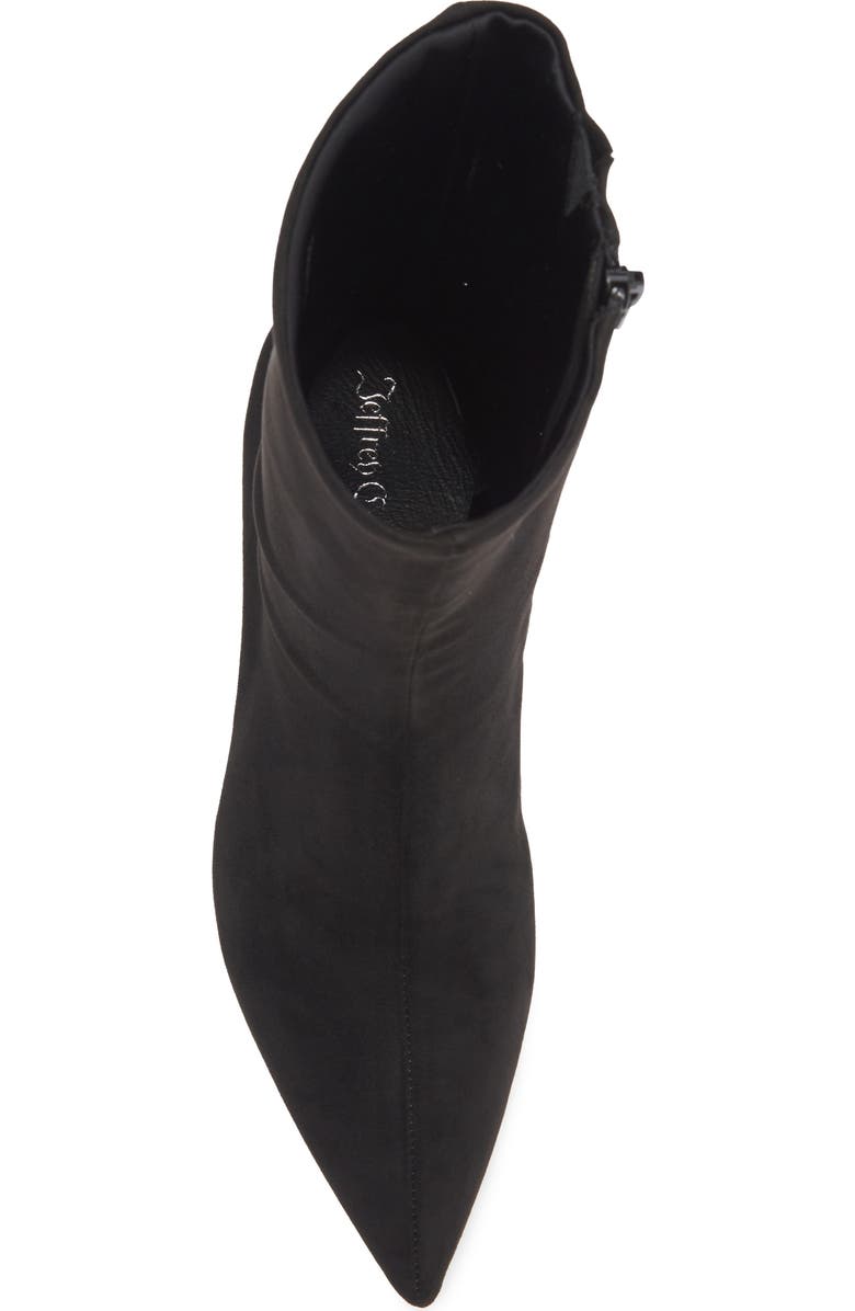 Jeffrey Campbell Everynight Pointed Toe Bootie, Alternate, color, Black Suede