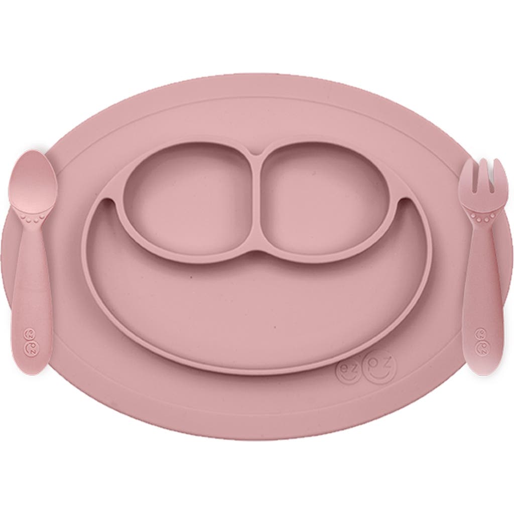 ezpz Mini Feeding Set in Blush  product