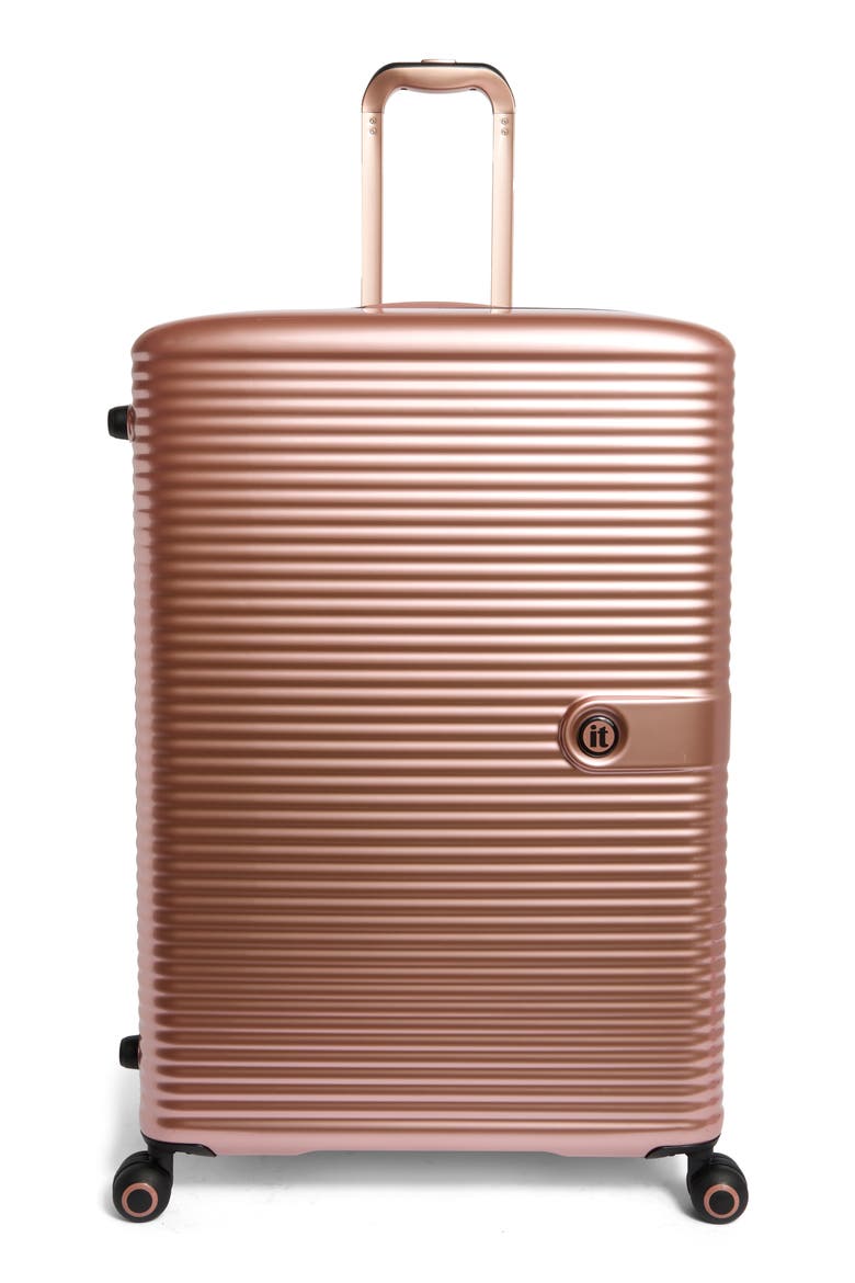 Helixian 29-Inch Hardside Spinner Suitcase, Main, color, METALLIC ROSE GOLD
