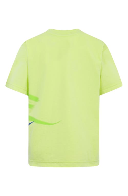 Nike Toddler & Little Boys "on The Move" Logo Crewneck T-shirt In Lite Lemon Twist