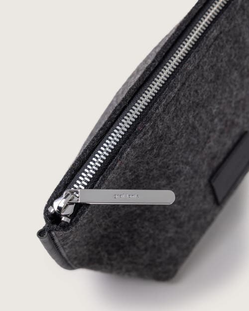 Graf & Lantz Graf Lantz Hana Canvas Pouch In Black