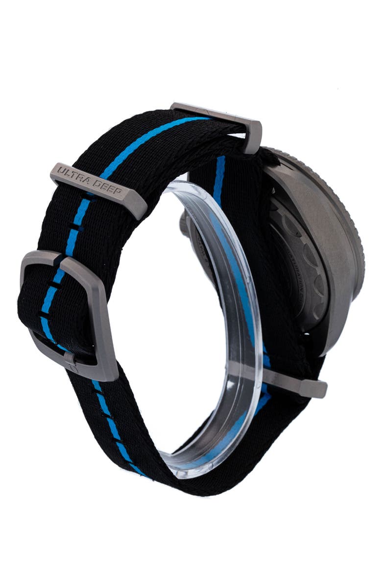 Watchfinder & Co. Omega Preowned 2023 Planet Ocean 215.92.46.21.01.001 NATO Strap Watch, 45.5mm, Alternate, color, Black