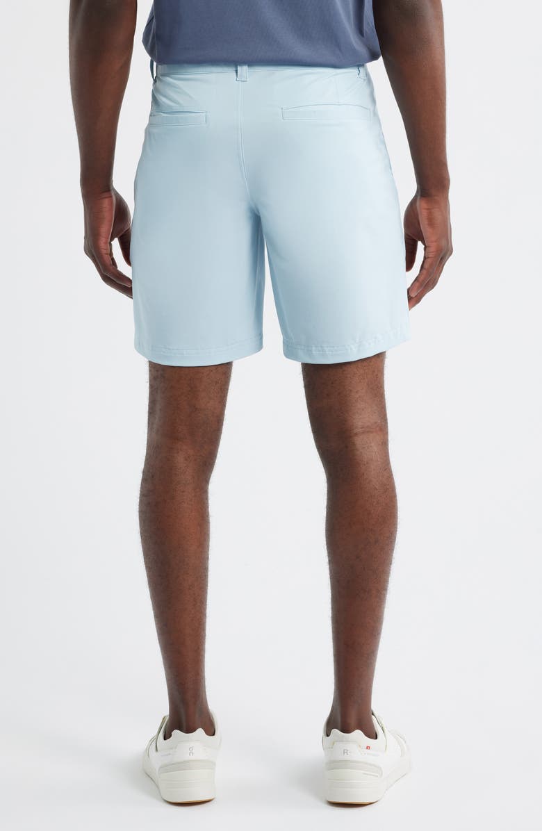 Swannies Fairway 8-Inch Flat Front Stretch Golf Shorts, Alternate, color, Sky