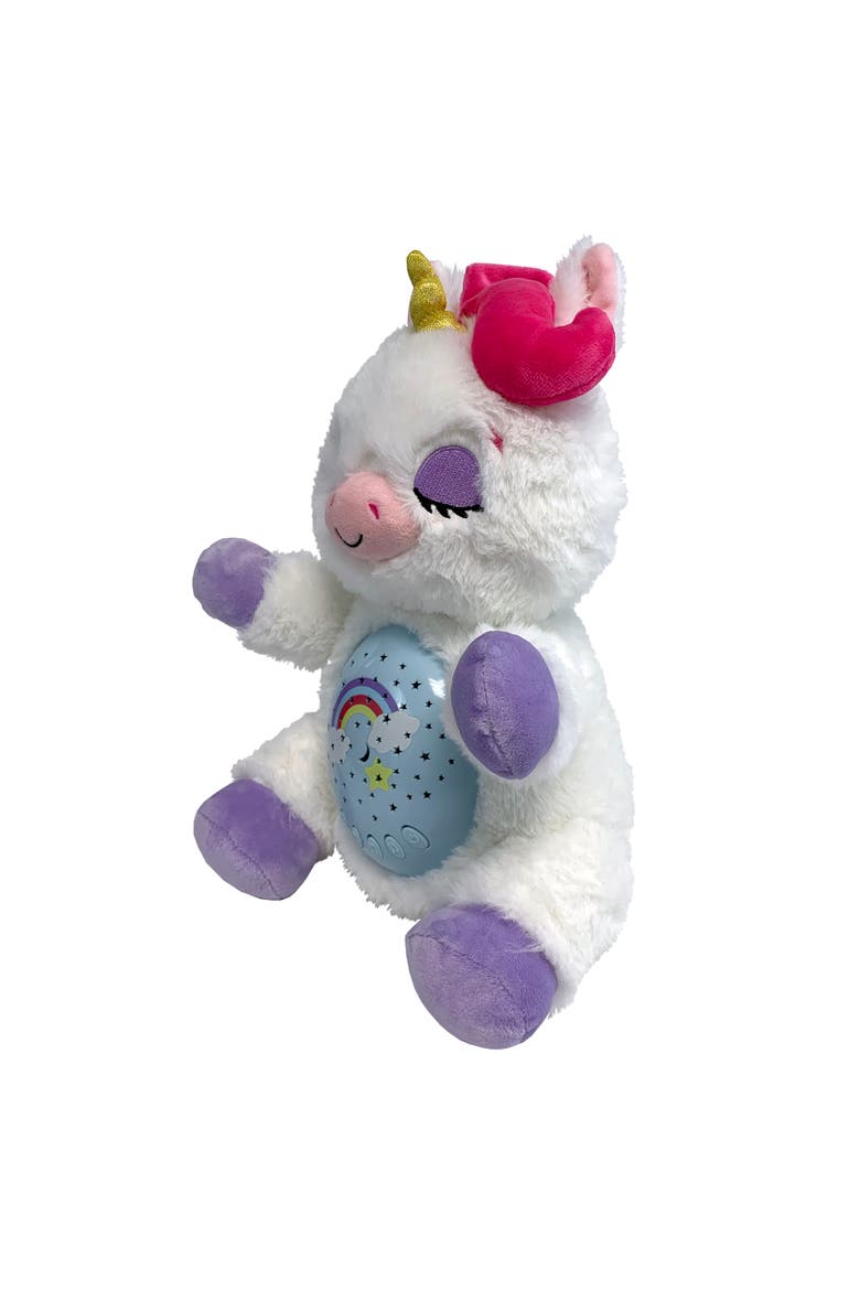 Lullabrites Sweet Dreams Unicorn Animal Plush, Alternate, color, Multicolored