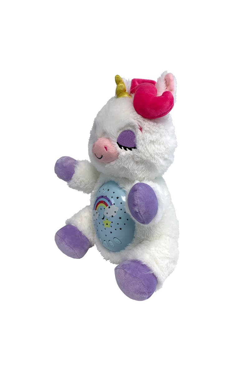 Happpy Nappers Lullabrites Lullabrites Sweet Dreams Unicorn Animal Plush, Alternate, color, Multicolored