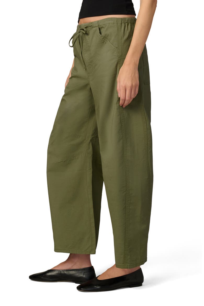 The Bowie Cotton Blend Drawstring Pants, Alternate, color, MARTINI