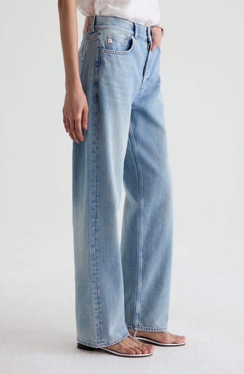 AG Billie Low Rise Straight Leg Jeans, Alternate, color, 14 Years Vintage