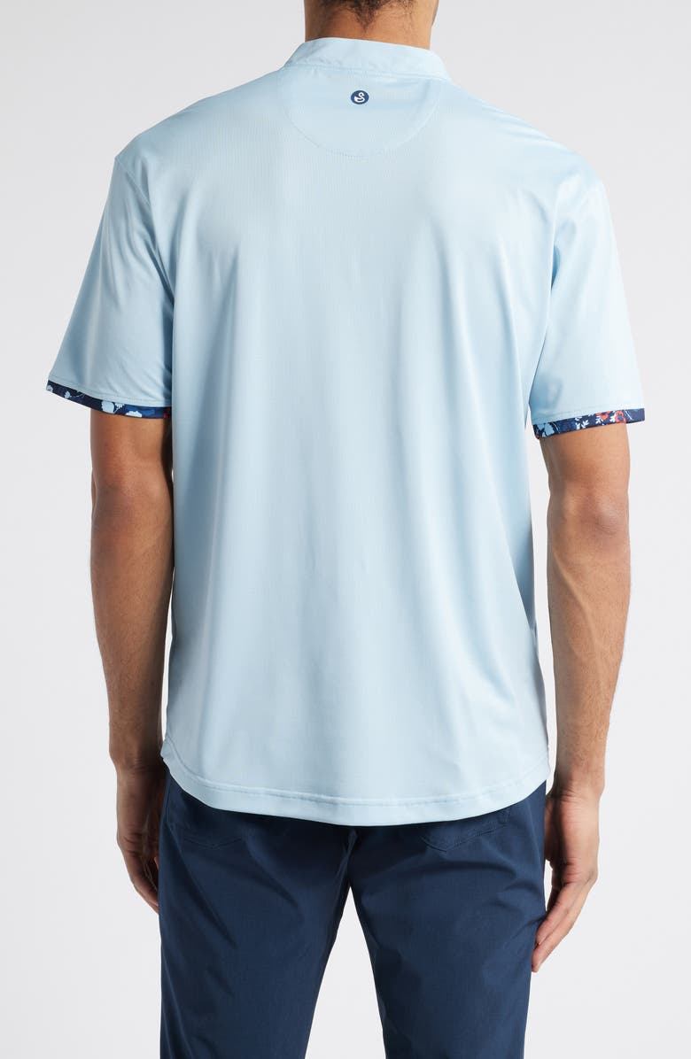 Swannies Krause Short Sleeve Performance Henley, Alternate, color, 