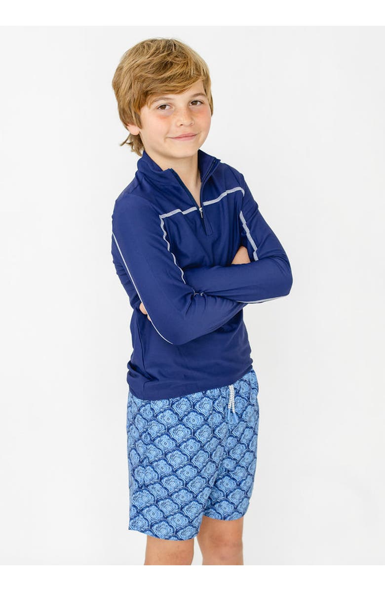 Cabana Life Boys Swim Trunks, Alternate, color, Amelia Island Blue