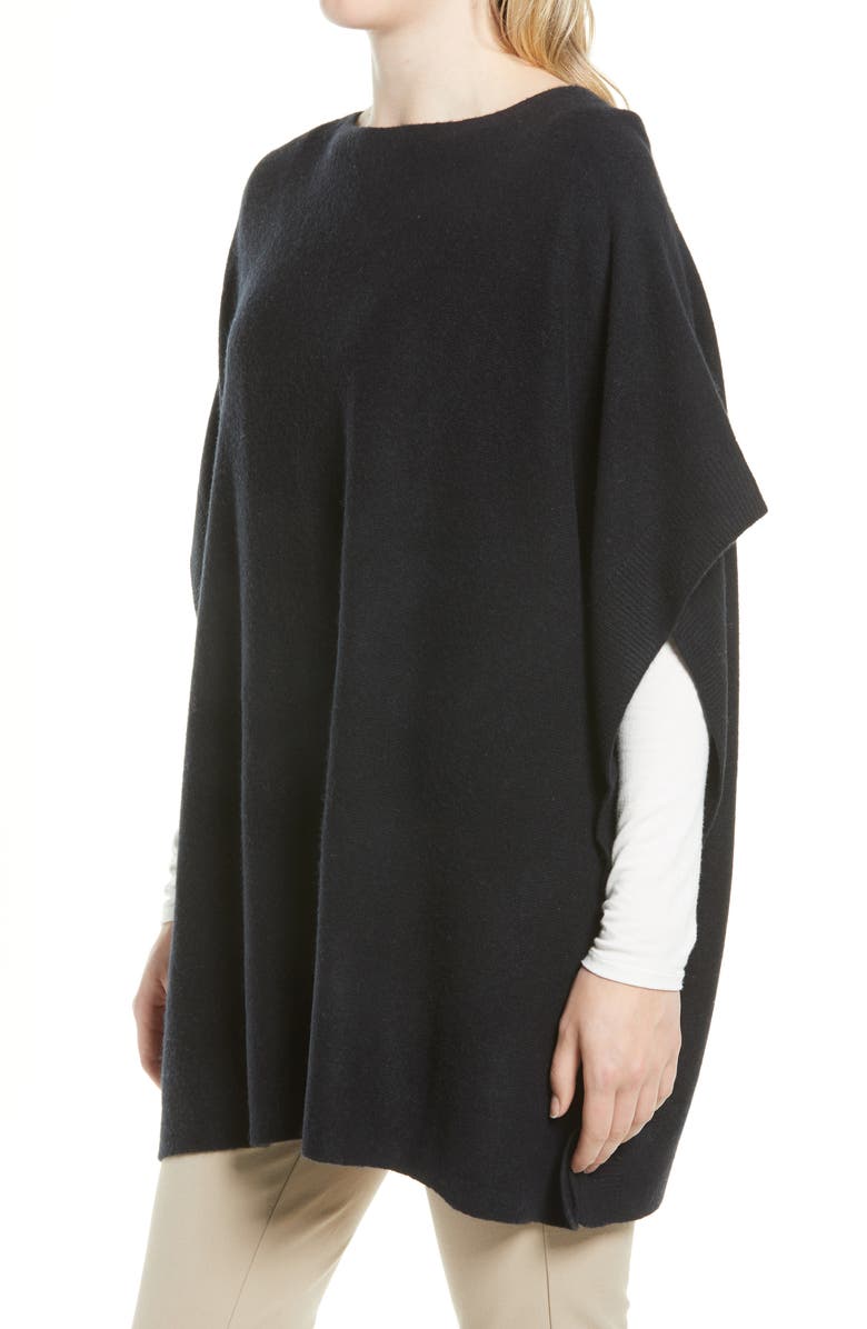Nordstrom Wool & Cashmere Poncho, Alternate, color, 