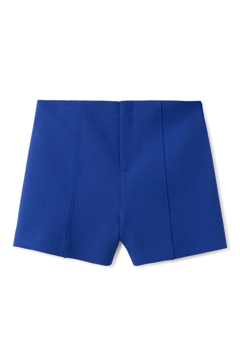 Front Seam Shorts, Alternate, color, BLUE