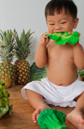 Oli and Carol Kendall the Kale Teething Toy