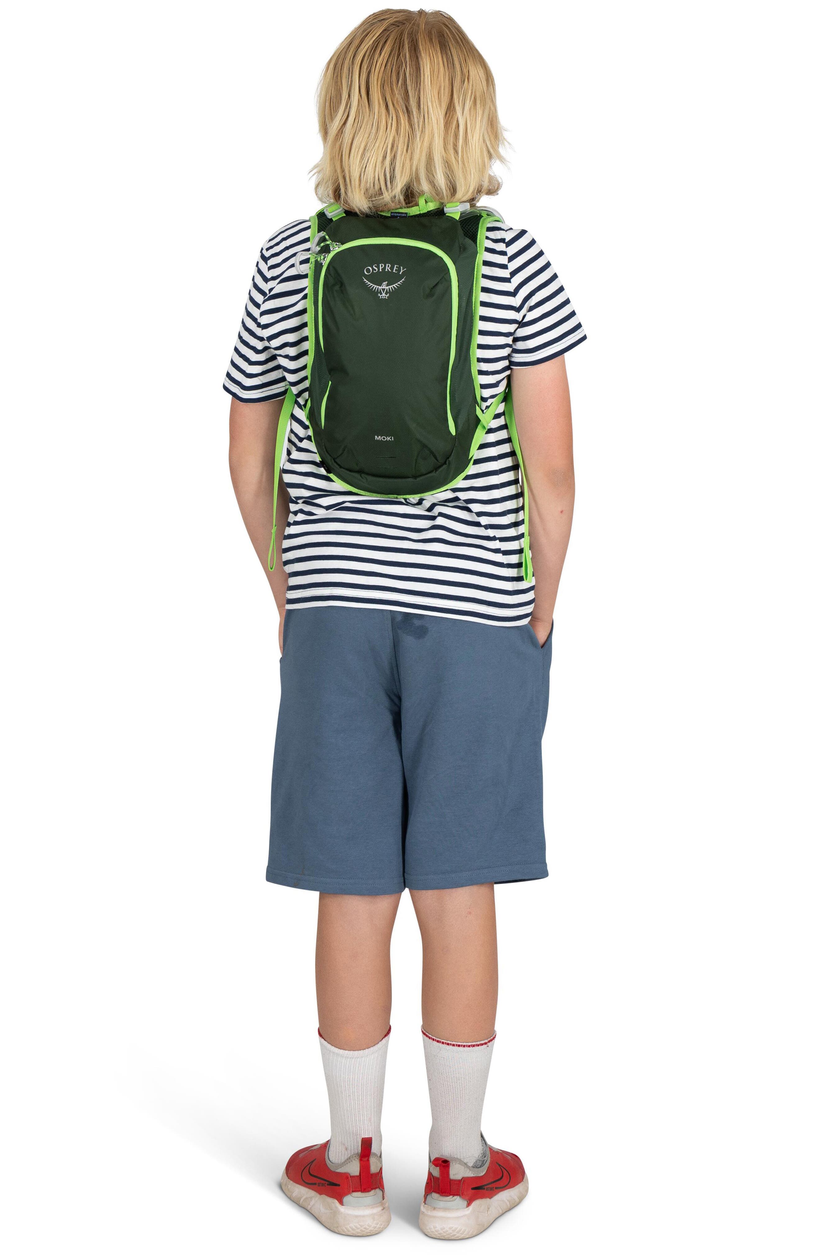 Kids' Moki 3 Backpack, Alternate, color, GREEN CANOPY