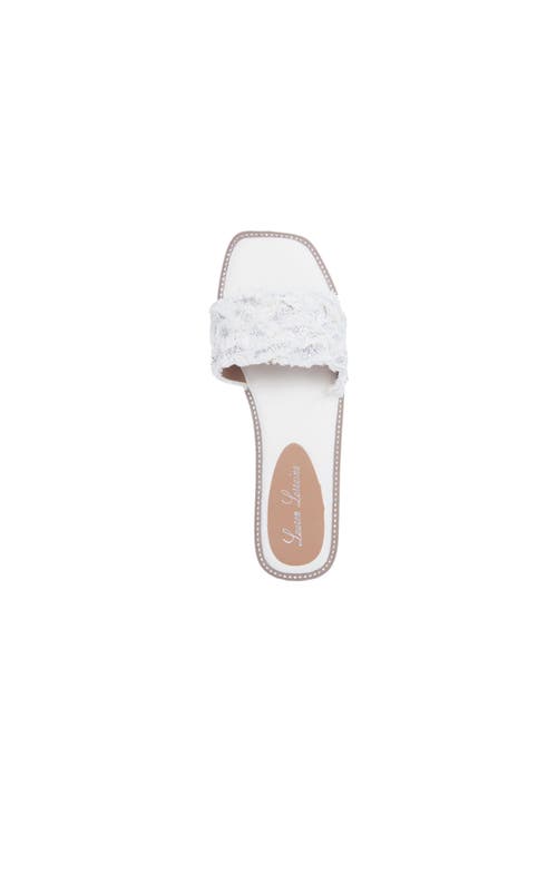 Lauren Lorraine Nina Sandals In White