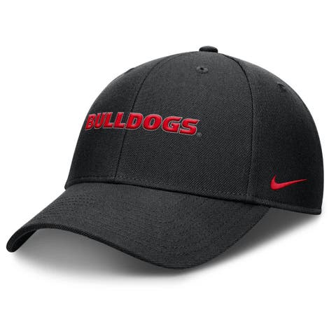 Men's Nike Black Georgia Bulldogs 2025 On-Field Rise Performance Adjustable Hat